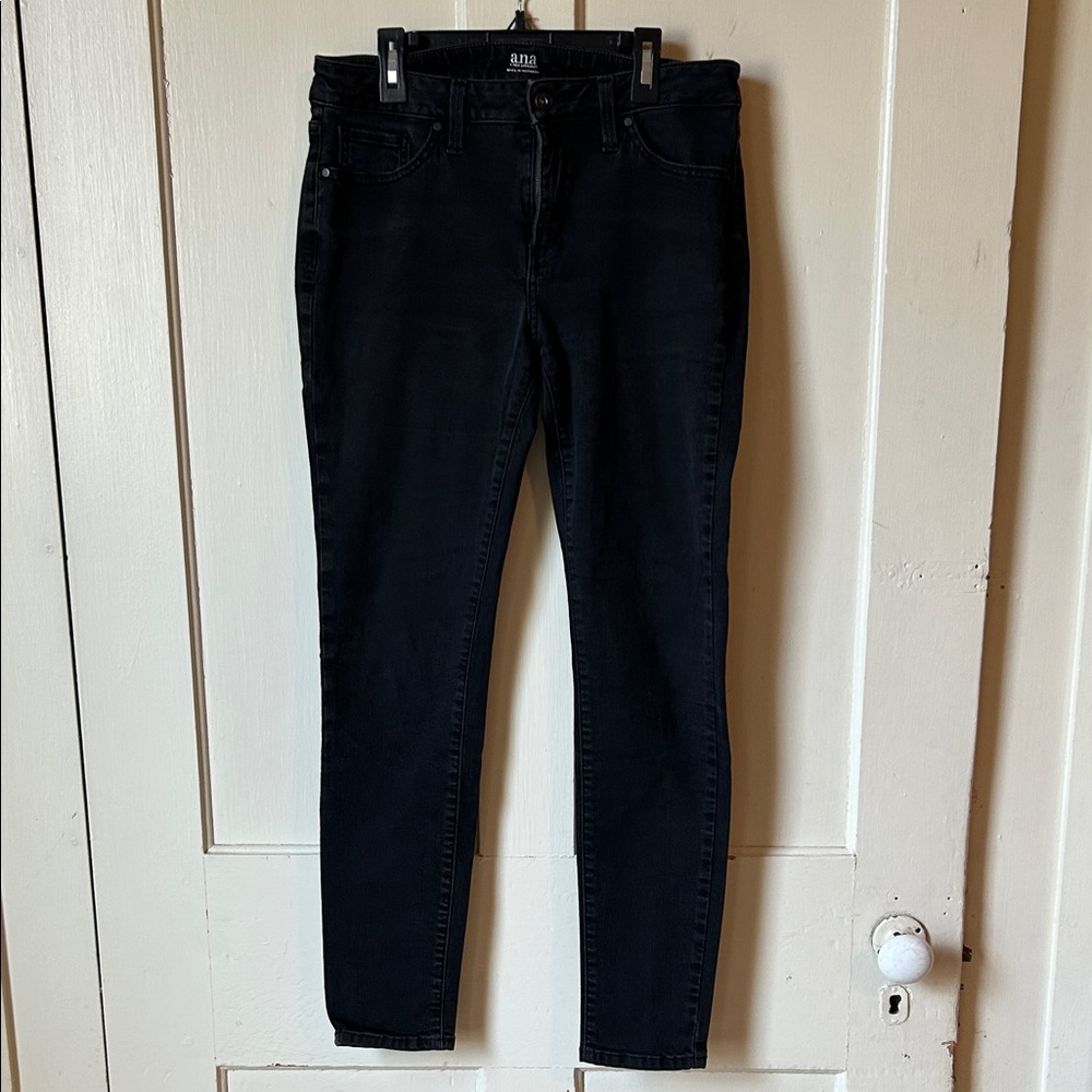 a.n.a Women's Dark Skinny Jeans